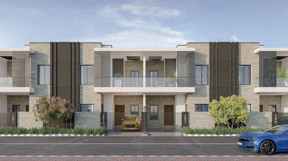 Residential street elevation